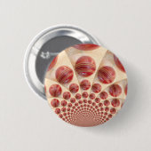 Grafisch cricketspel van Champions.jpg Ronde Button 5,7 Cm (Voorkant /achterkant)