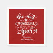 Grafisch de heerlijkste tijd van het Monogram van  Servet (Voorkant)