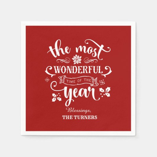 Grafisch de heerlijkste tijd van het Monogram van  Servet (Voorkant)