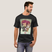 Grafisch De serie C van het Afbeelding van Monkey T-shirt (Voorkant volledig)