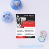 Grafisch design Business Flyer (Enkel)