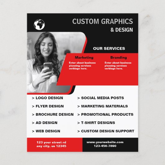 Grafisch design Business Flyer (Voorkant)