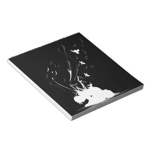 Grafisch design zakboek 5,5 x 6 inch notitieblok (Schuin)