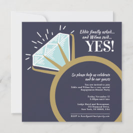 Grafisch diamantdiamanten goudring van de partij kaart