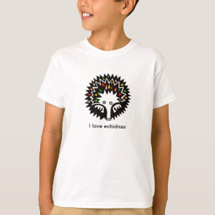Grafisch dier - ECHIDNA - Wildlife -Boys T-Shirt