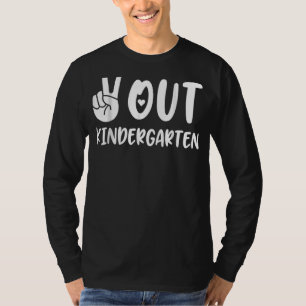 Grafisch einde van de school Vredesteken Hand Out  T-shirt