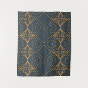 Grafisch, elegant, eenvoudig geometrisch grafisch wandkleed