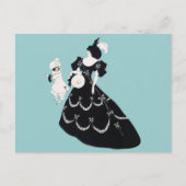 grafisch gebold Aubrey Beardsley Man Briefkaart (Voorkant)