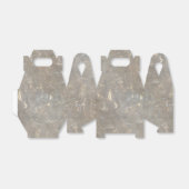 Grafisch gekreukeld helder cellofaan bedankdoosjes (Uitgevouwen)