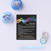 Grafisch Golfontwerp, grafische ontwerper Adverter Flyer (Enkel)