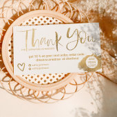 Grafisch gouden borsteldoopvont witte kerkorde dan visitekaartje