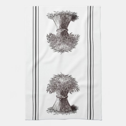  Grafisch Grain Sheaf Kitchen Towel Theedoek (Verticaal)