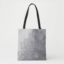 Grafisch grote zonnebloem | CANVAS TAS
