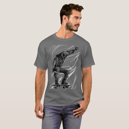 Grafisch karton T-shirt (Voorkant volledig)