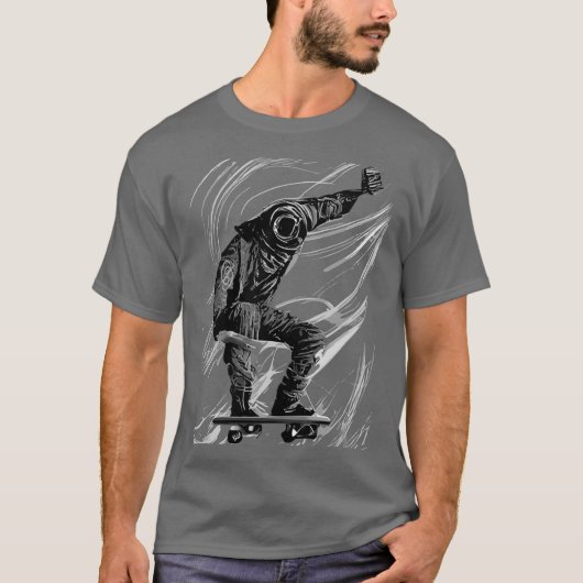 Grafisch karton T-shirt (Voorkant)