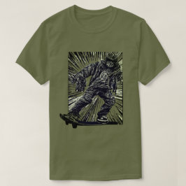Grafisch karton T-shirt