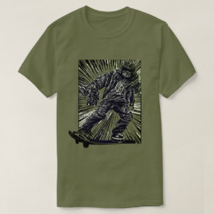 Grafisch karton T-shirt