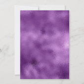 Grafisch kleurig eenhoorn die glitter-monogram in  kaart (Achterkant)