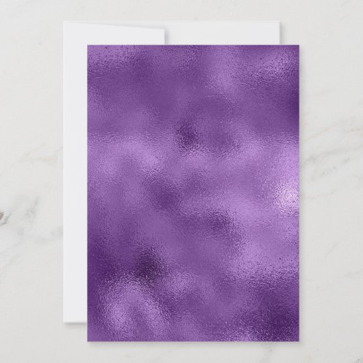 Grafisch kleurig eenhoorn die glitter-monogram in  kaart (Achterkant)