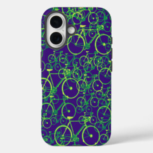 grafisch knijpt koel patroon iPhone 16 hoesje