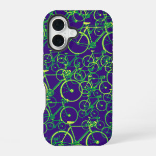 grafisch knijpt koel patroon iPhone 16 hoesje