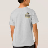 Grafisch kruidenmodel Skateboarden T-shirt (Achterkant)