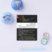 Grafisch Kunstontwerp, grafische Ontwerper Adverte Flyer (Enkel)