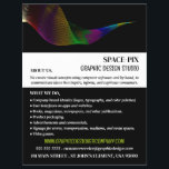 Grafisch Kunstontwerp, grafische Ontwerper Adverte Flyer<br><div class="desc">Het grafische Ontwerp van de Kunst,  Adverteren de Grafische Ontwerper brochures door de opslag van het Visitekaartje.</div>