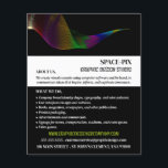 Grafisch Kunstontwerp, grafische Ontwerper Adverte Flyer<br><div class="desc">Het grafische Ontwerp van de Kunst,  Adverteren de Grafische Ontwerper brochures door de opslag van het Visitekaartje.</div>