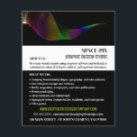 Grafisch Kunstontwerp, grafische Ontwerper Adverte Flyer<br><div class="desc">Het grafische Ontwerp van de Kunst,  Adverteren de Grafische Ontwerper brochures door de opslag van het Visitekaartje.</div>