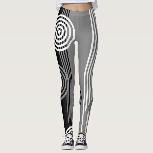 Grafisch Leggings (Voorkant)
