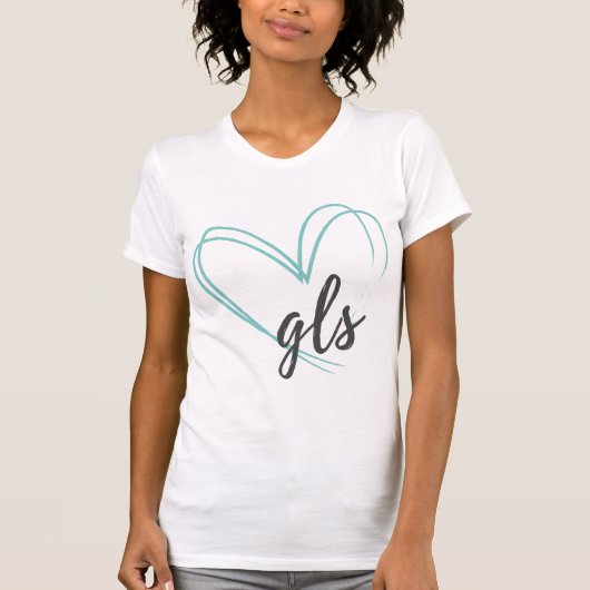 Grafisch liefdeswinkel Brandmerk Merchandise GLS H T-shirt (Voorkant)