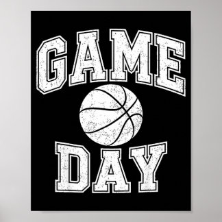 Grafisch materiaal voor basketballer en fan op wed poster