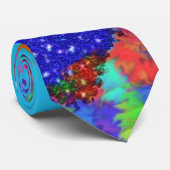 Grafisch Modern ל״ג בעומר Lag B'Omer vreugdevuur Stropdas (Opgerold)