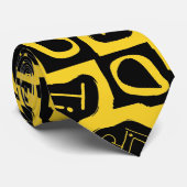 Grafisch mooi  stropdas (Opgerold)