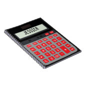 Grafisch notitieboek calculator (Rechterzijde)