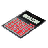 Grafisch notitieboek calculator (Linkerzijde)
