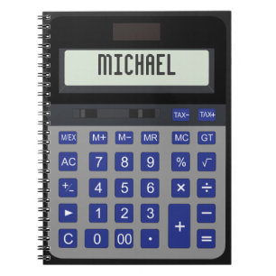 Grafisch notitieboek calculator