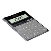 Grafisch notitieboek calculator (Rechterzijde)