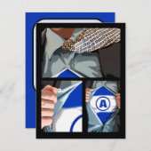 Grafisch Novel Birthday Uitnodiging (Voorkant / Achterkant)