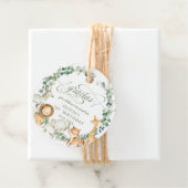 Grafisch Oerwoud Dieren Greenery Birthday Baby sho Bedankjes Labels (In situ)