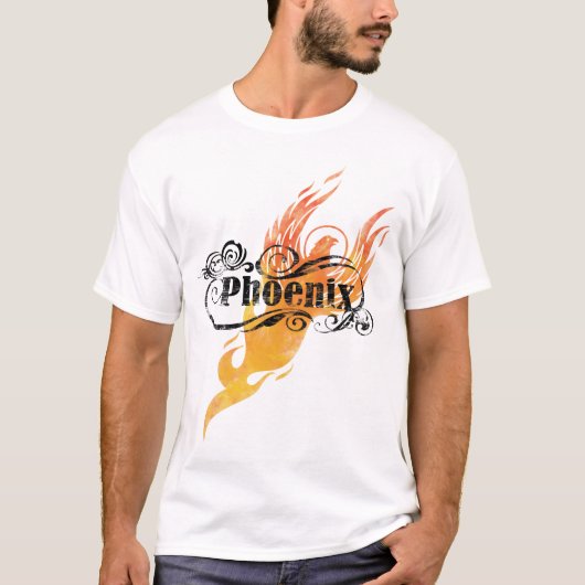 Grafisch One Phoenix Design T-shirt (Voorkant)