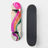 Grafisch ontwerp 14-skateboard persoonlijk skateboard (Voorkant)