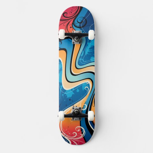 Grafisch ontwerp 17 Skateboard (Voorkant)