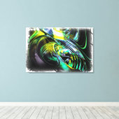 Grafisch ontwerp 6A canvas op spanramen Afdruk (Insitu (Houten vloer))