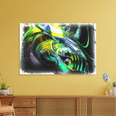 Grafisch ontwerp 6A canvas op spanramen Afdruk (Insitu (Woonkamer))