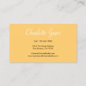 Grafisch Ontwerp de Slag van de Borstel van het On Visitekaartje (Achterkant)