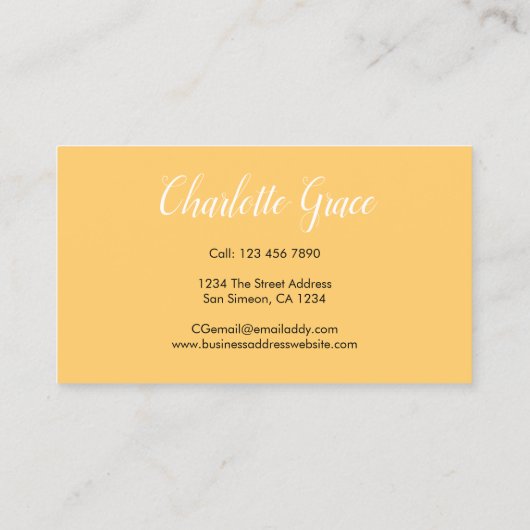 Grafisch Ontwerp de Slag van de Borstel van het On Visitekaartje (Achterkant)