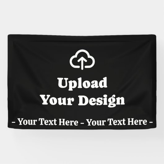 Grafisch ontwerp en tekst spandoek (Horizontaal)