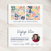 Grafisch Ontwerp Illustratie Artist Profiel Visitekaartje